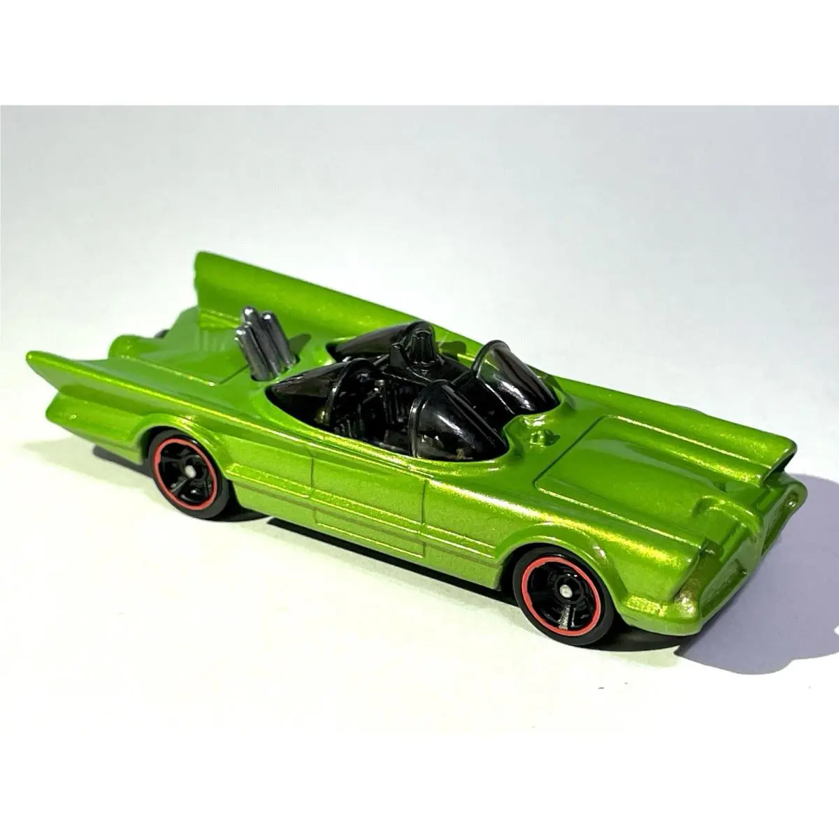 Custom Made Candy Apple Green Redline Hot Wheels Batmobile Bat Mobile