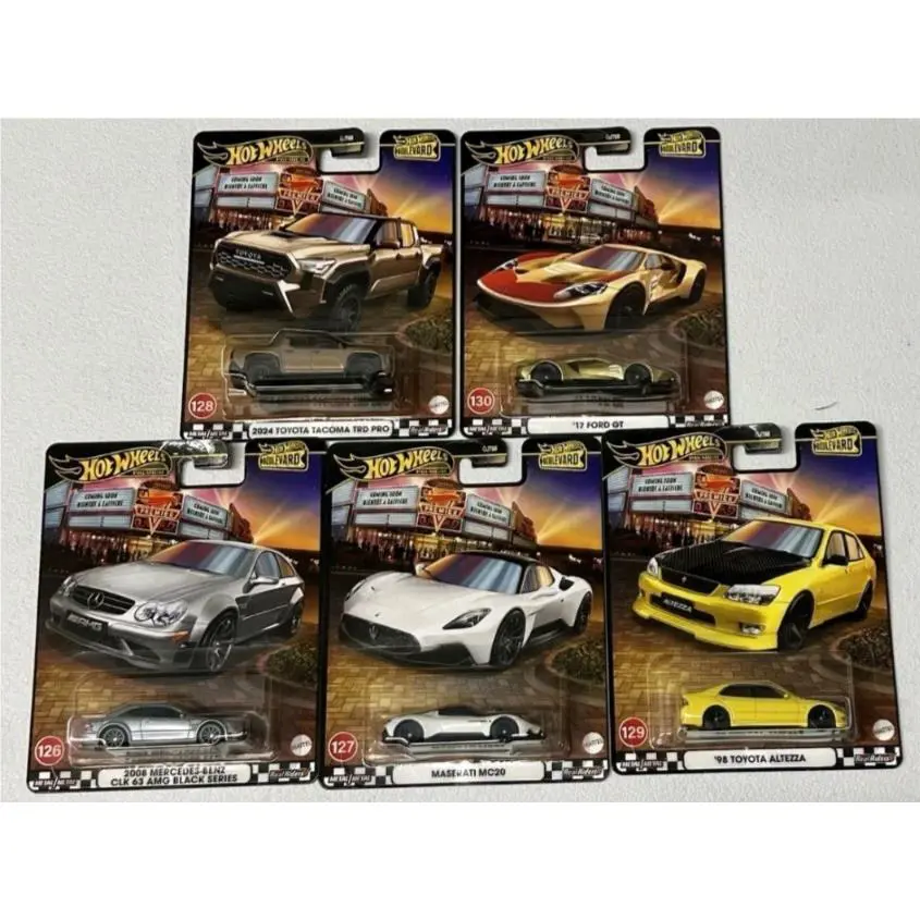 Hot Wheels Premium Boulevard 2025 126-130 GJT68-C