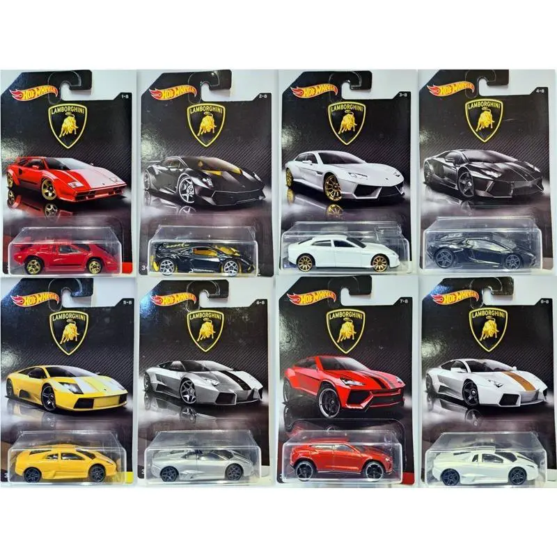 Hot Wheels 2017 Lamborghini Complete Set of 8