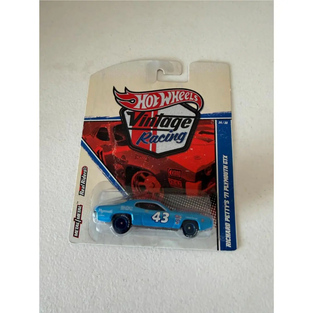 Hot Wheels Vintage Racing Richard Petty`s `71 Plymouth Gtx P26