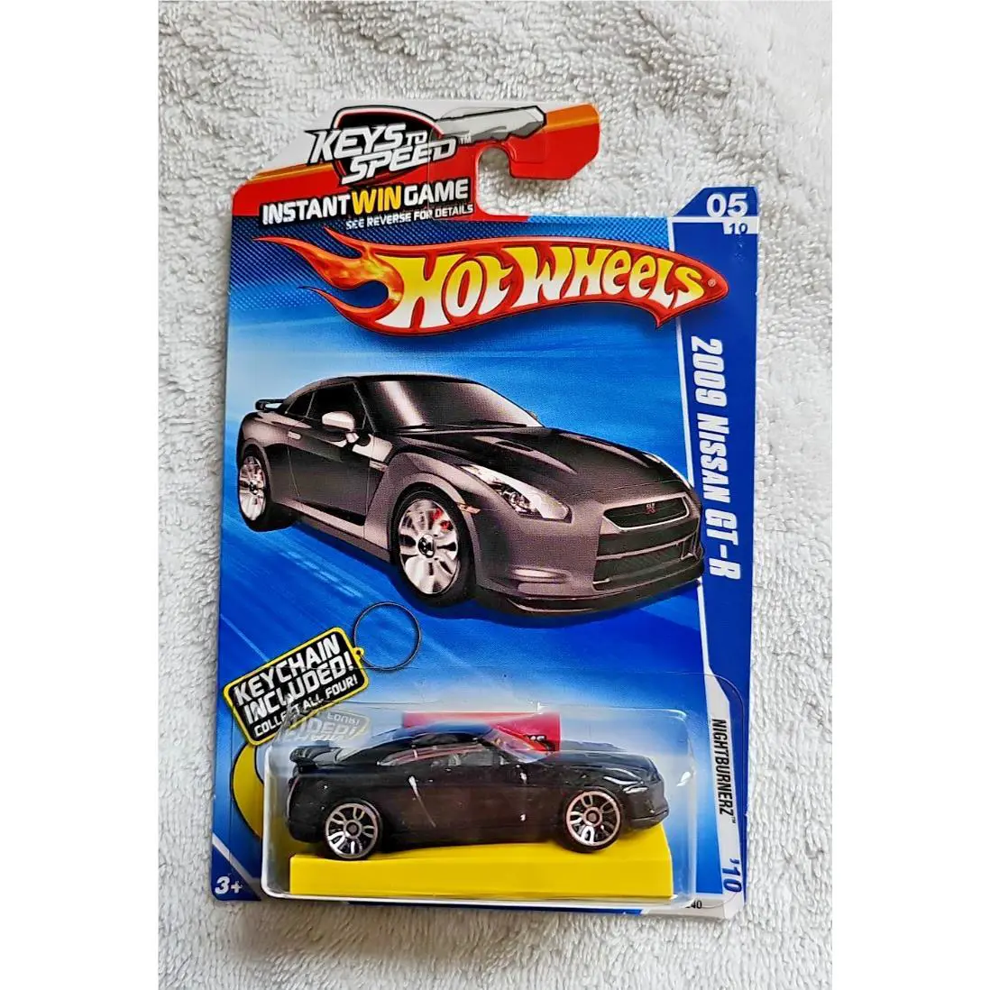 2009 Hot Wheels Nissan Gt-r 2010 Nightburnerz 5/10 Keys To Speed Keycha