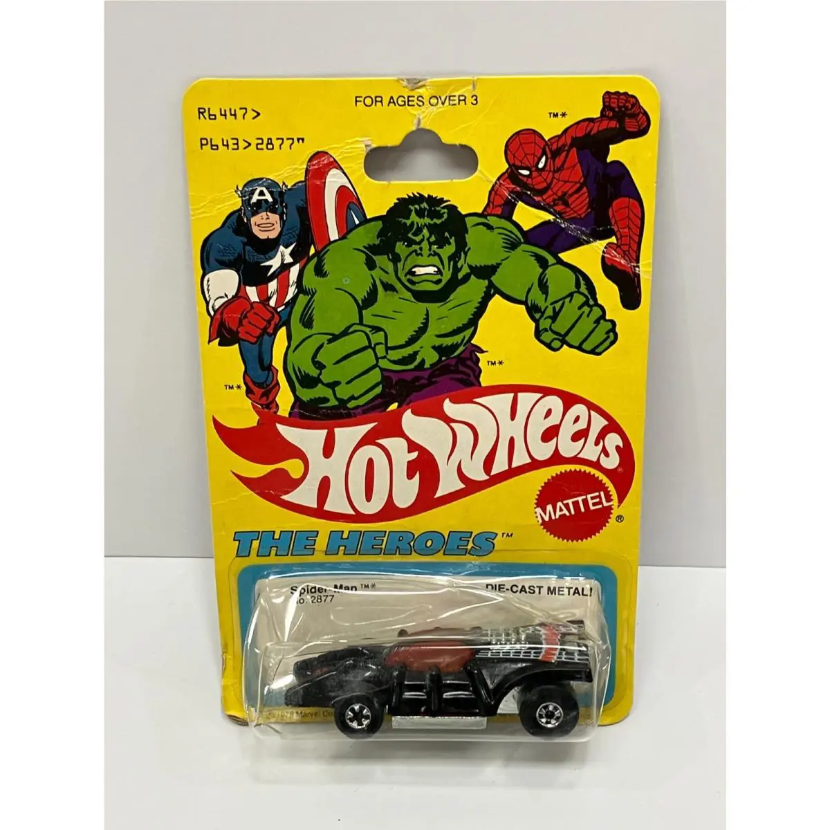 1978 Hot Wheels Marvel The Heroes Spider-man No. 2877