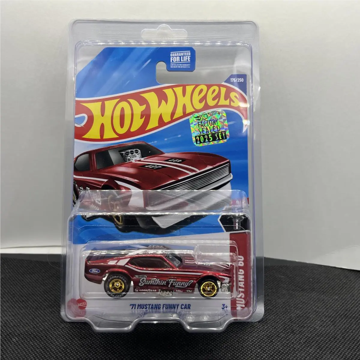Hot Wheels ‘71 Mustang Funny Car Super Treasure Hunt Sth Sticker