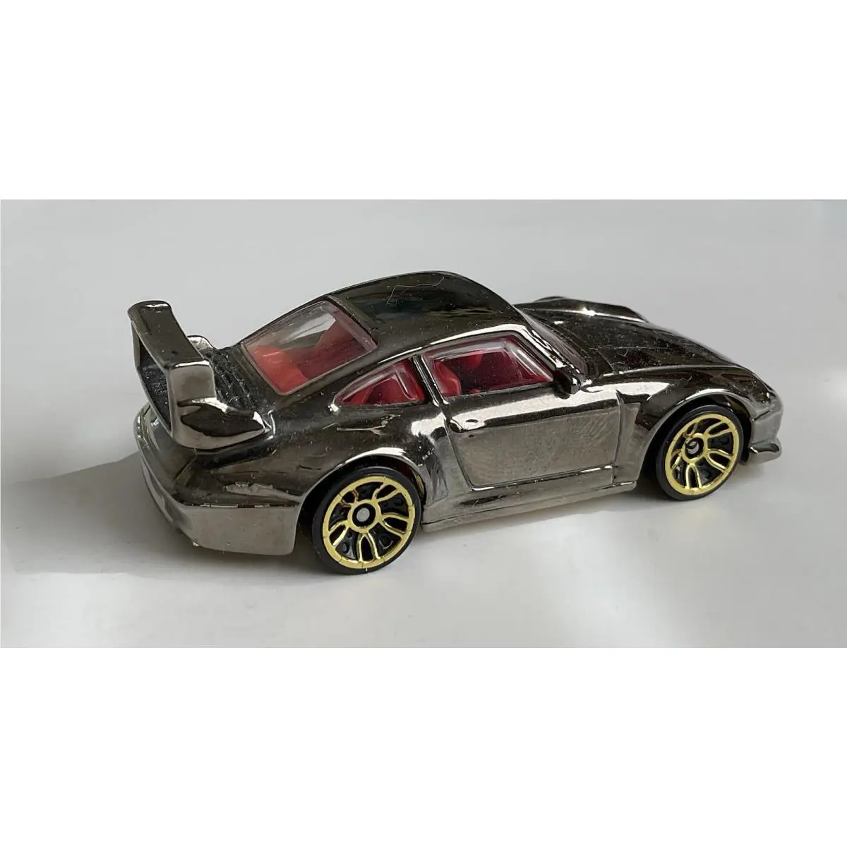 Hot Wheels Porsche 993 GT 2 Euro Style Customized / Black Chrome/only 1 Built