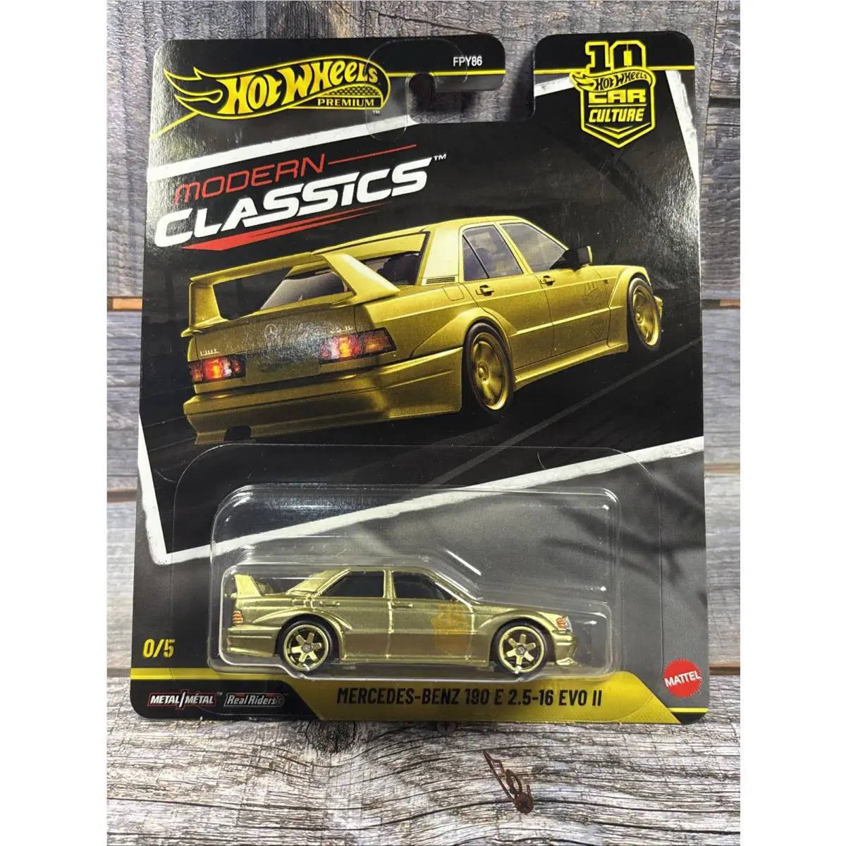 Chase Hot Wheels Car Culture Modern Classics Mercedes-benz 190 E 2.5-16 Evo II
