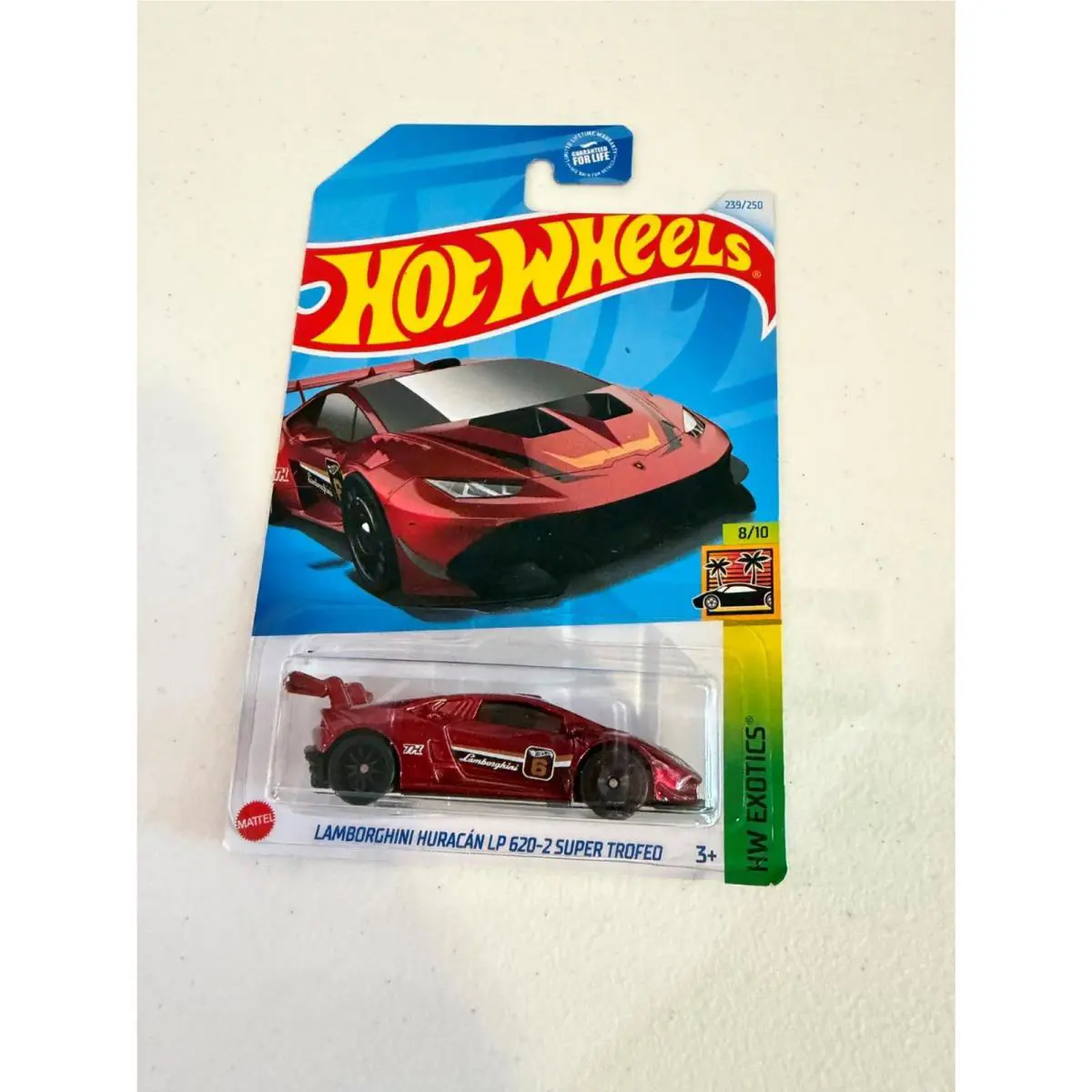 Hot Wheels HW Exotics Lamborghini Huracan LP 620-2 Super Trofeo Sth K2
