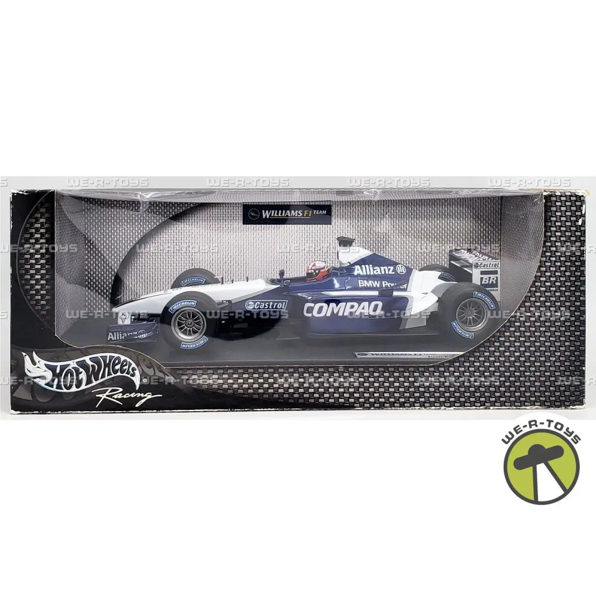 Hot Wheels Racing Williams F1 Team FW24 Juan Pablo Montoya Car Mattel 54625