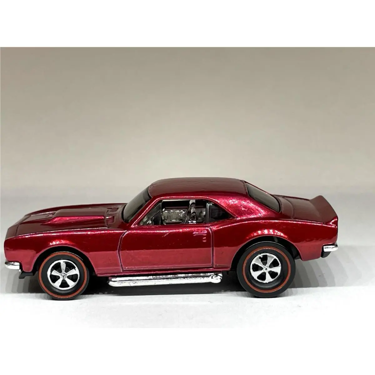 Custom Made Prototype Redline Spectraflame Red Hot Wheels 67 Chevy Camaro