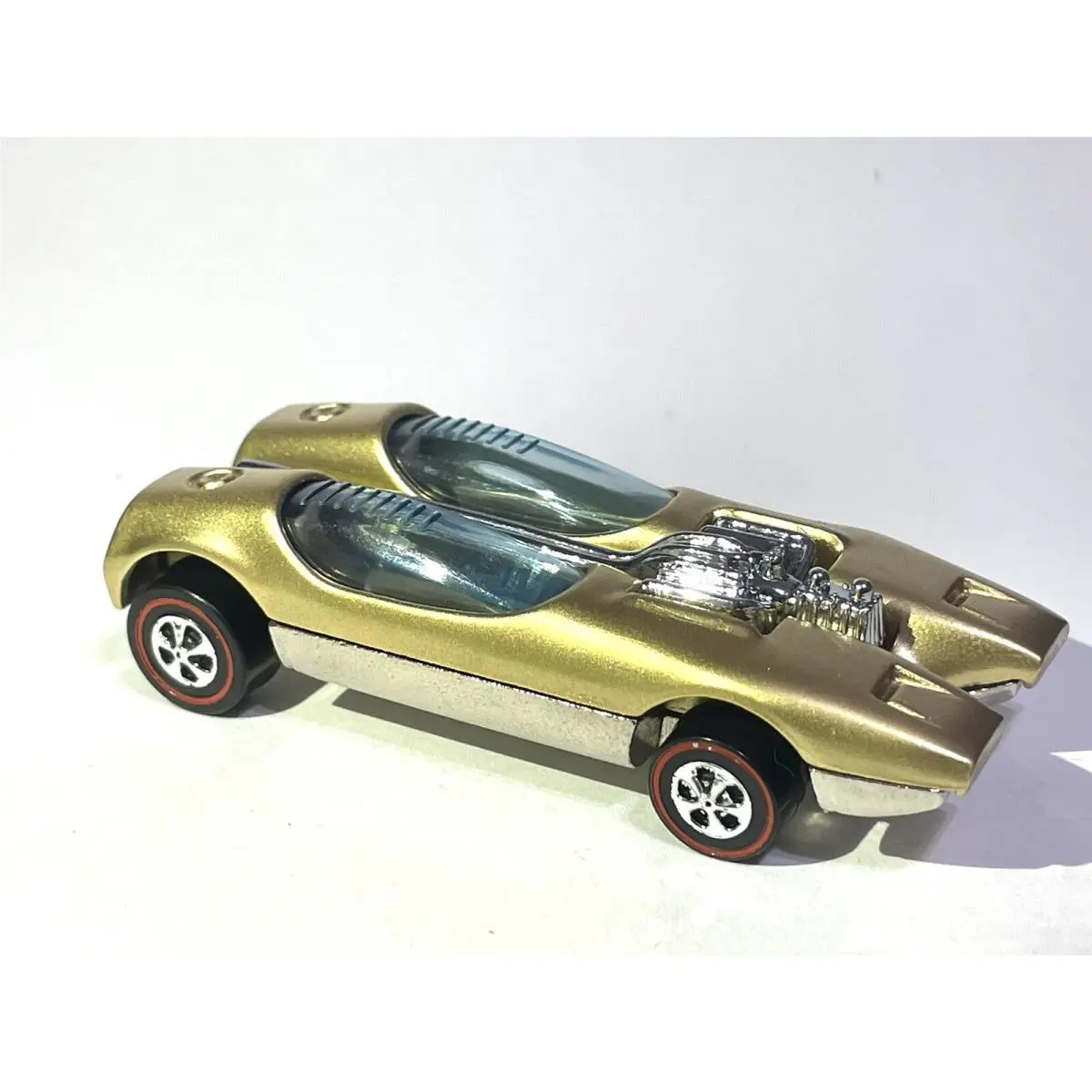 1993 Hot Wheels Custom Made Redline Metallic Gold Splittin Image