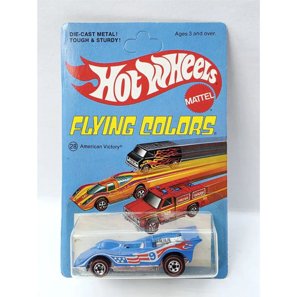 Hot Wheels Redline Flying Colors American Victory Very Nice TN238
