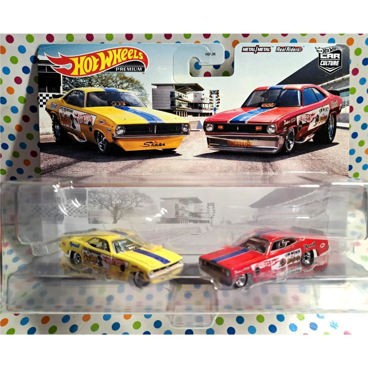 Hot Wheels Premium Pack 72 Plymouth Cuda FC Plymouth Duster Funny Car