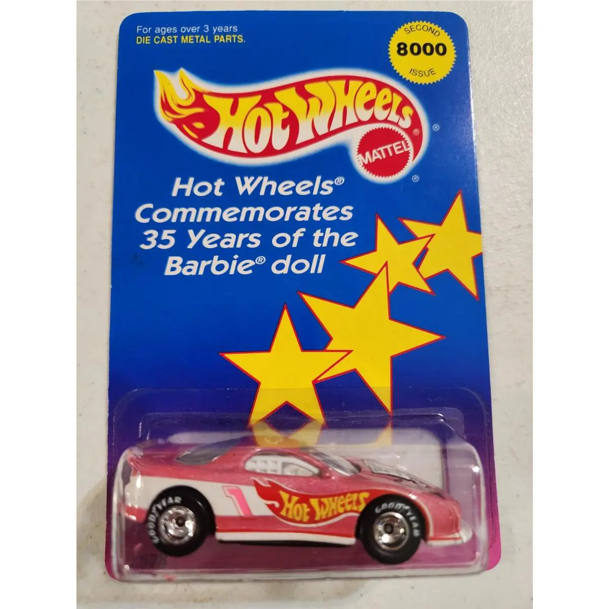 Hot Wheels Commemorates 35 Years of The Barbie Doll Die-cast 1:64