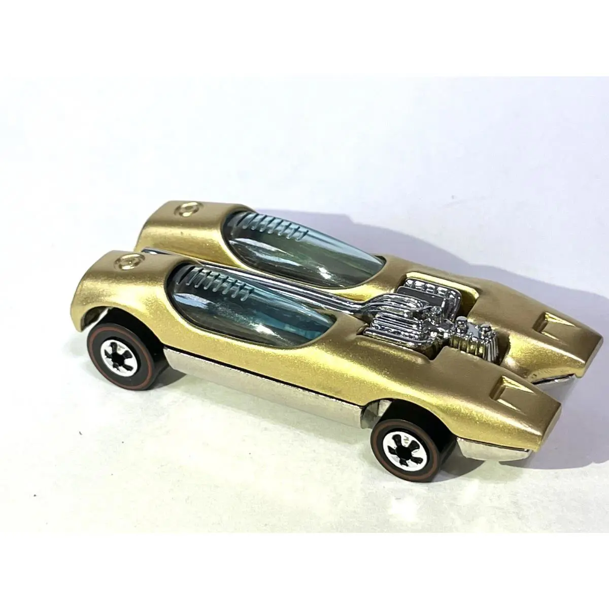 1993 Hot Wheels Custom Made Redline Metallic Gold Splittin Image