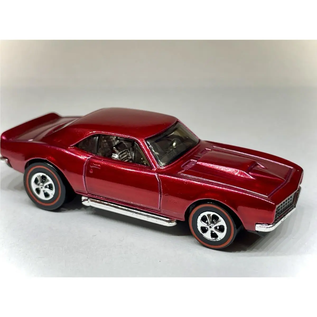 Custom Made Prototype Redline Spectraflame Red Hot Wheels 67 Chevy Camaro