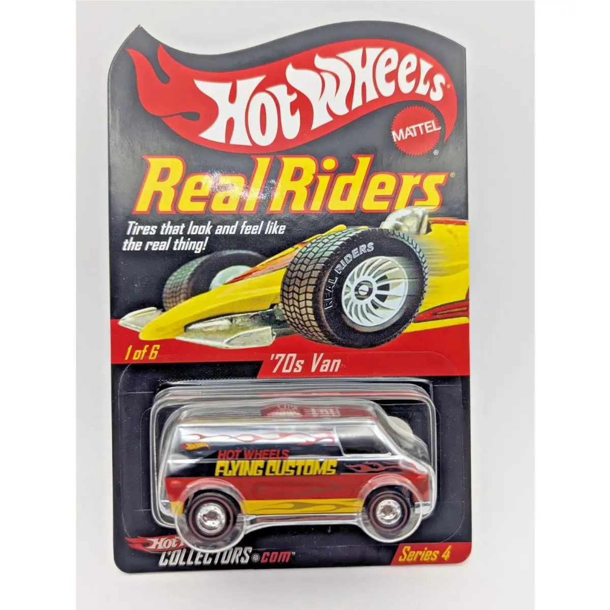 Hot Wheels Rlc Real Riders `70s Van Series 4 Low 1666/11000