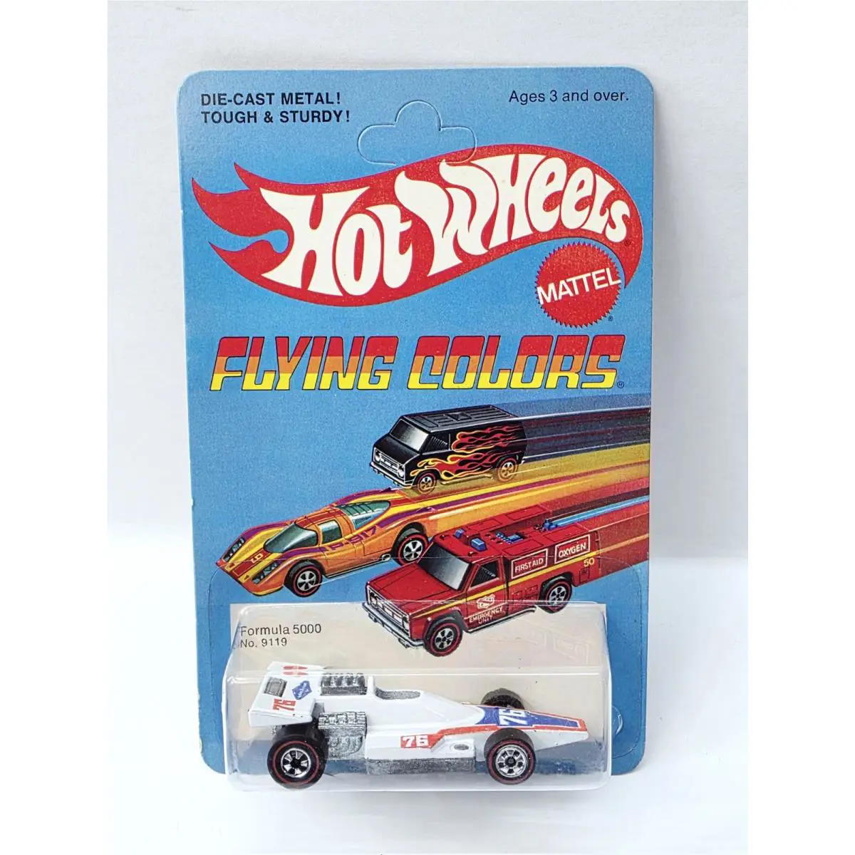 Hot Wheels Redline Flying Colors Formula 5000 Very Nice TN258
