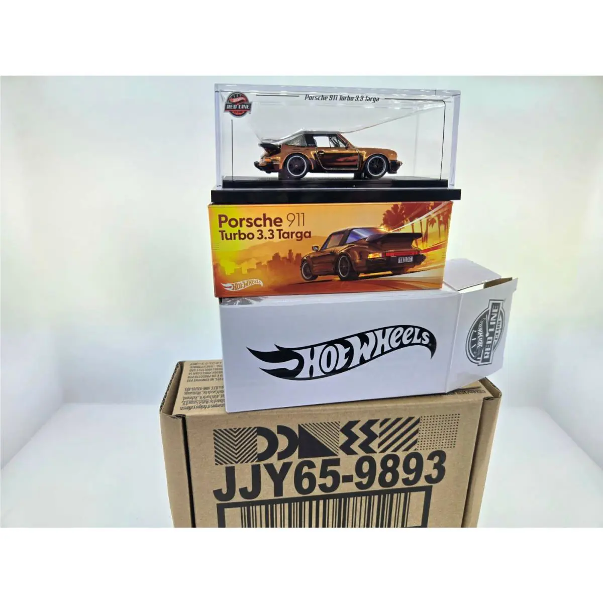 Hot Wheels 2026 Rlc Porsche 911 Turbo 3.3 Targa Bronze