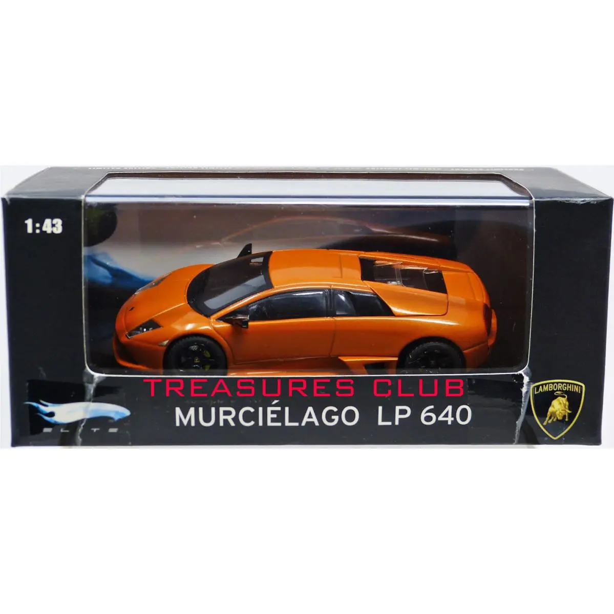 Hot Wheels Lamborghini Murciélago LP 640 Elite - P4884 Nrfb Burnt Orange 1:43