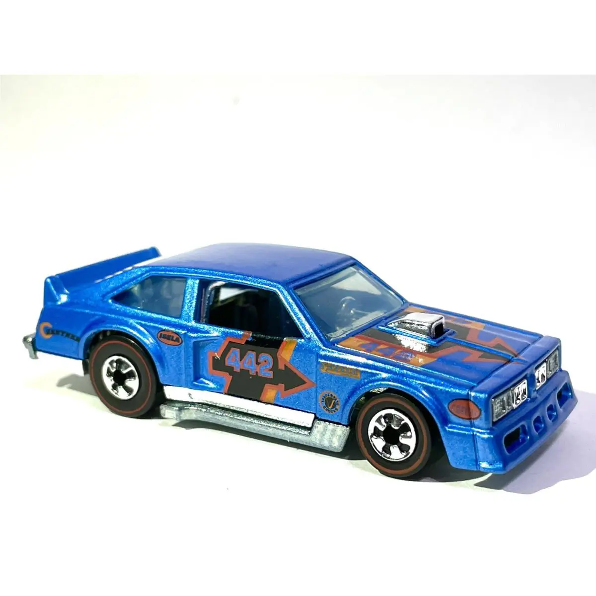 Hot Wheels 442 Much Blue Oldsmobile - Custom Made Redline