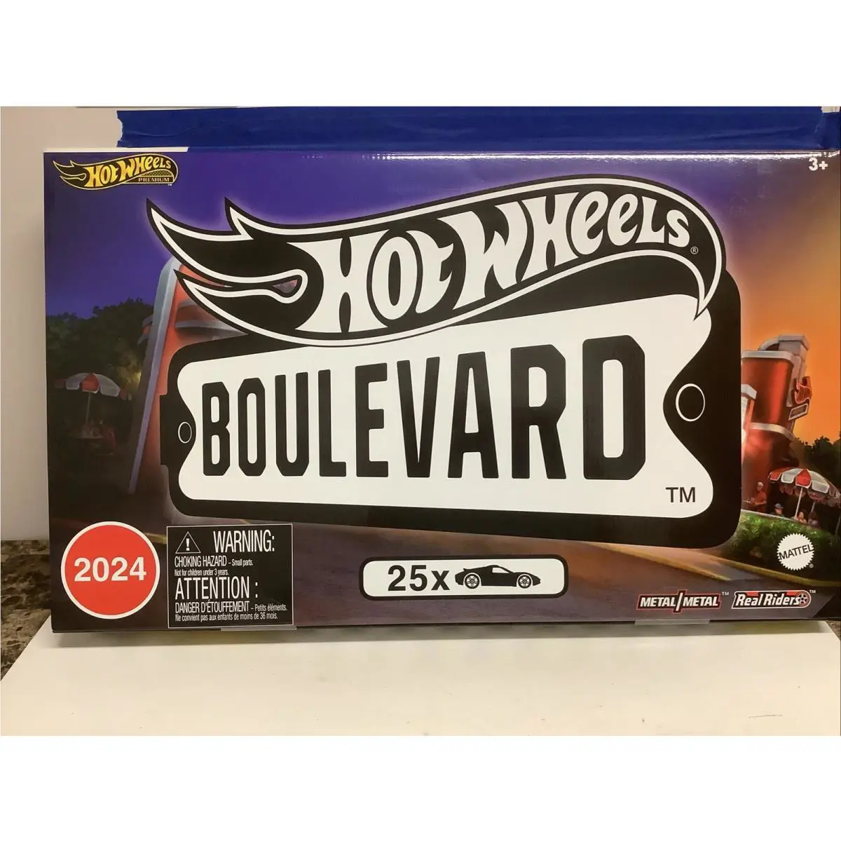 Hot Wheels 2024 Boulevard 25-Car Factory Set Premium