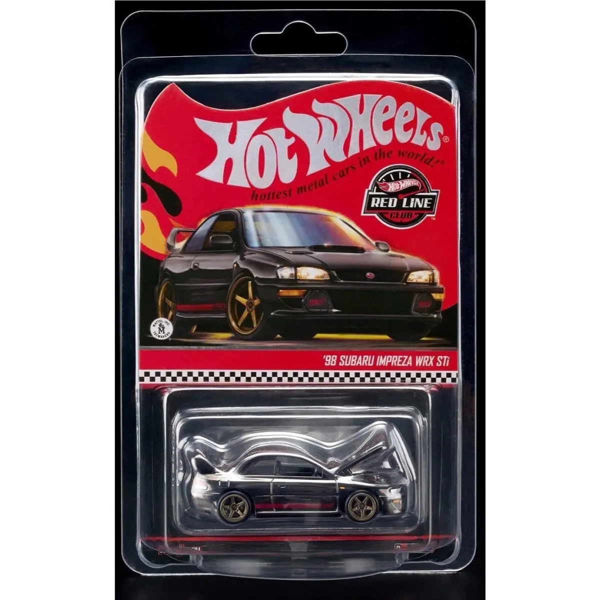 Hot Wheels Rlc Exclusive ’98 Subaru Impreza Wrx Sti In Hand