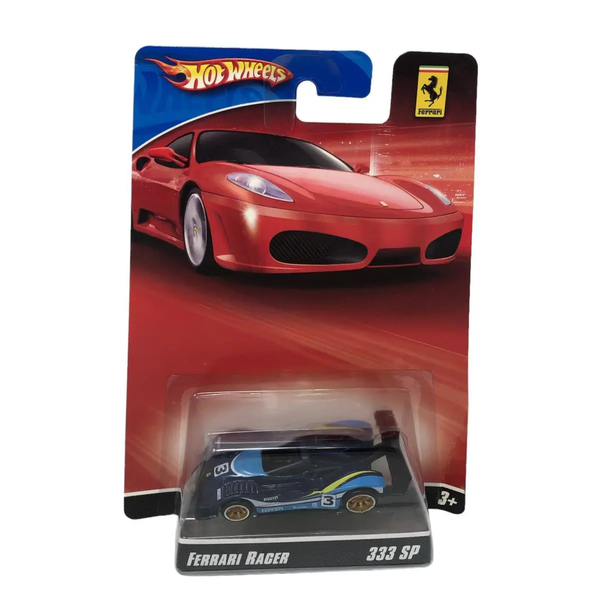 Nip Hot Wheels Ferrari Racer 333 SP 12 Pirelli Blue