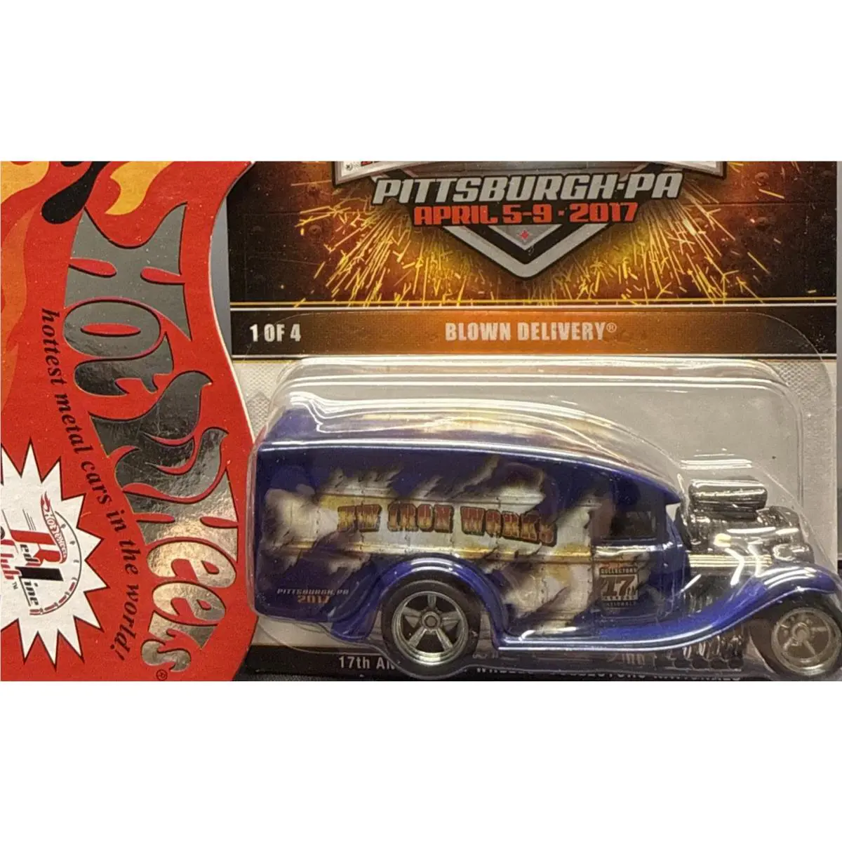 Hot Wheels 17th Annual Collectors Nationals Blown Delivery W/protecto