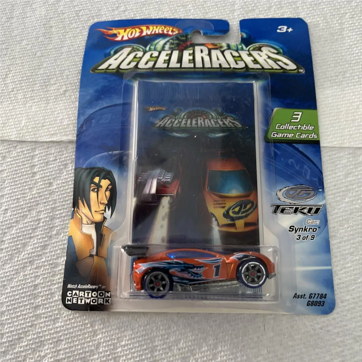 Hot Wheels Acceleracers Synkro Teku 3/9 Black Wing