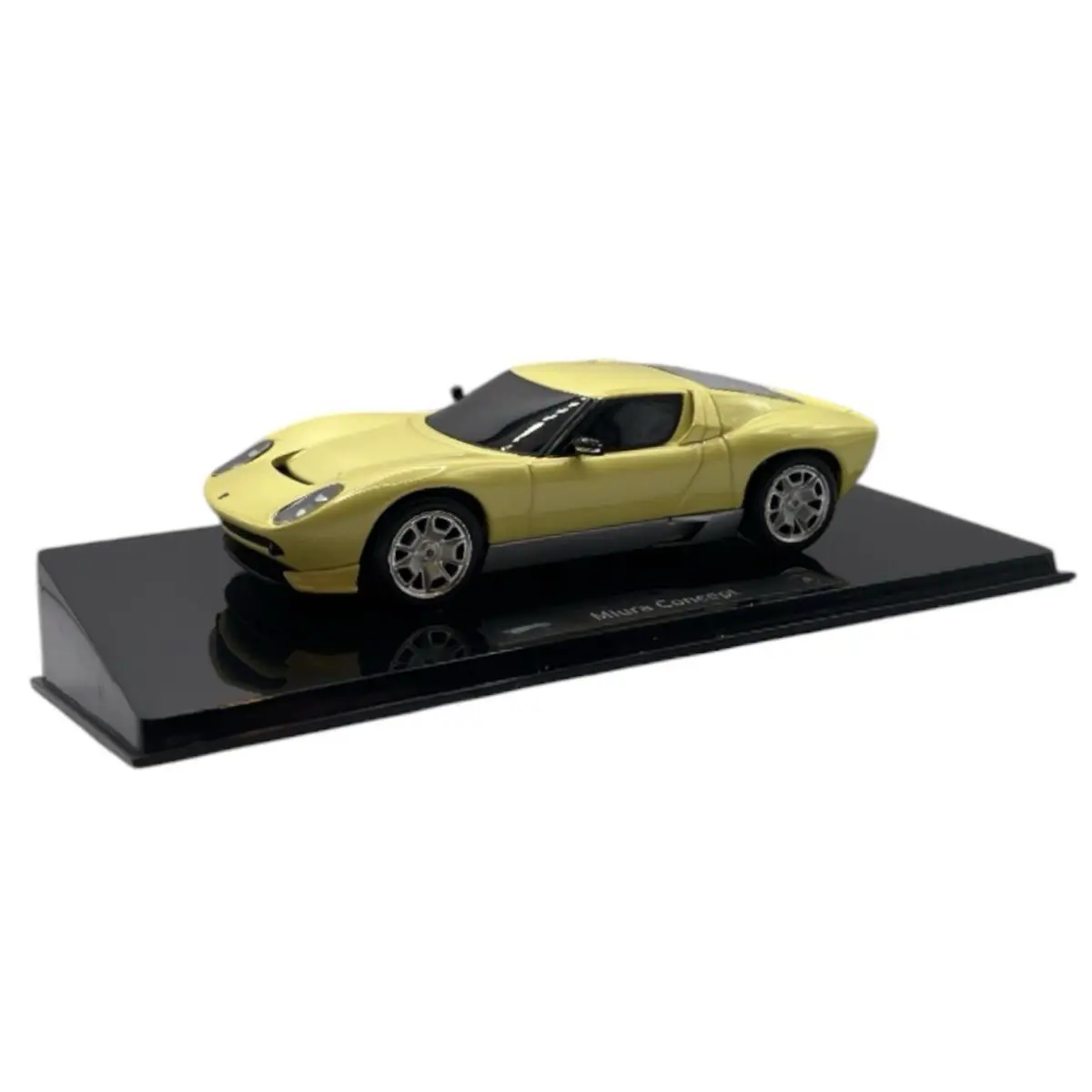 Hot Wheels Elite 1/43 Lamborghini Miura Concept Metallic Yellow P4882