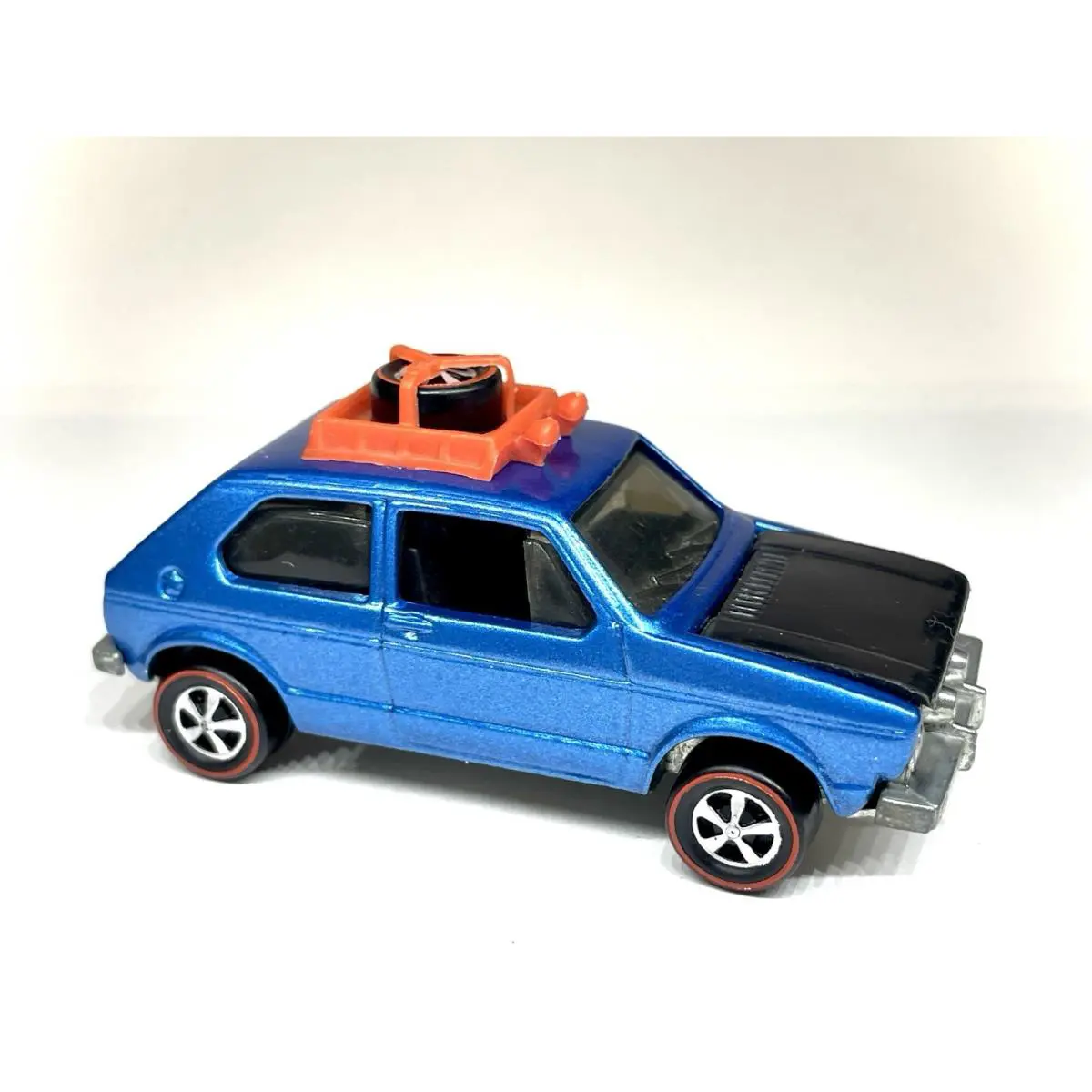 Custom Made Redline 1981 Hot Wheels Hare Splitter Vw Gti / Vw Golf Metallic Blue