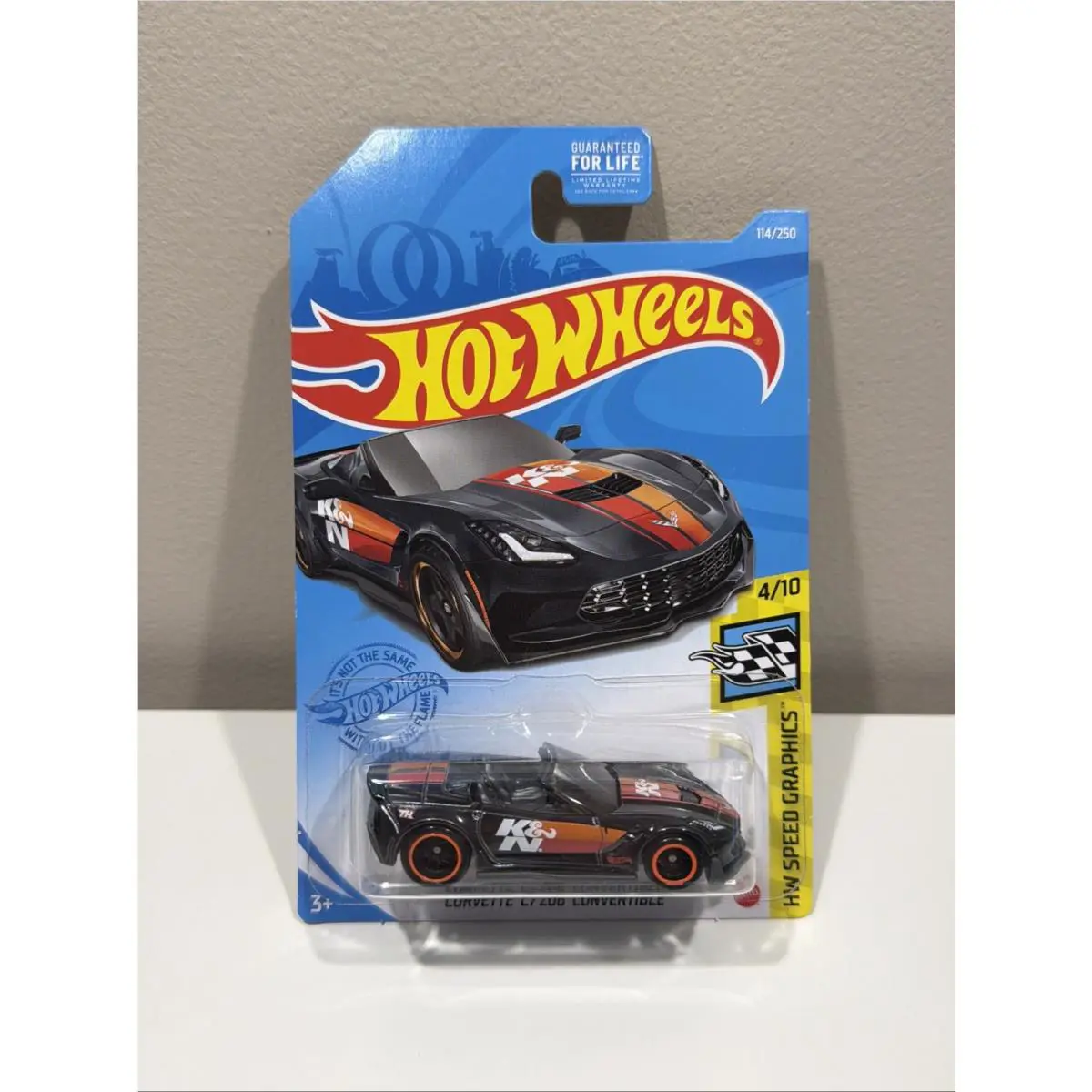 Hot Wheels Super Treasure Hunt Corvette C7 Z06 Convertible C27