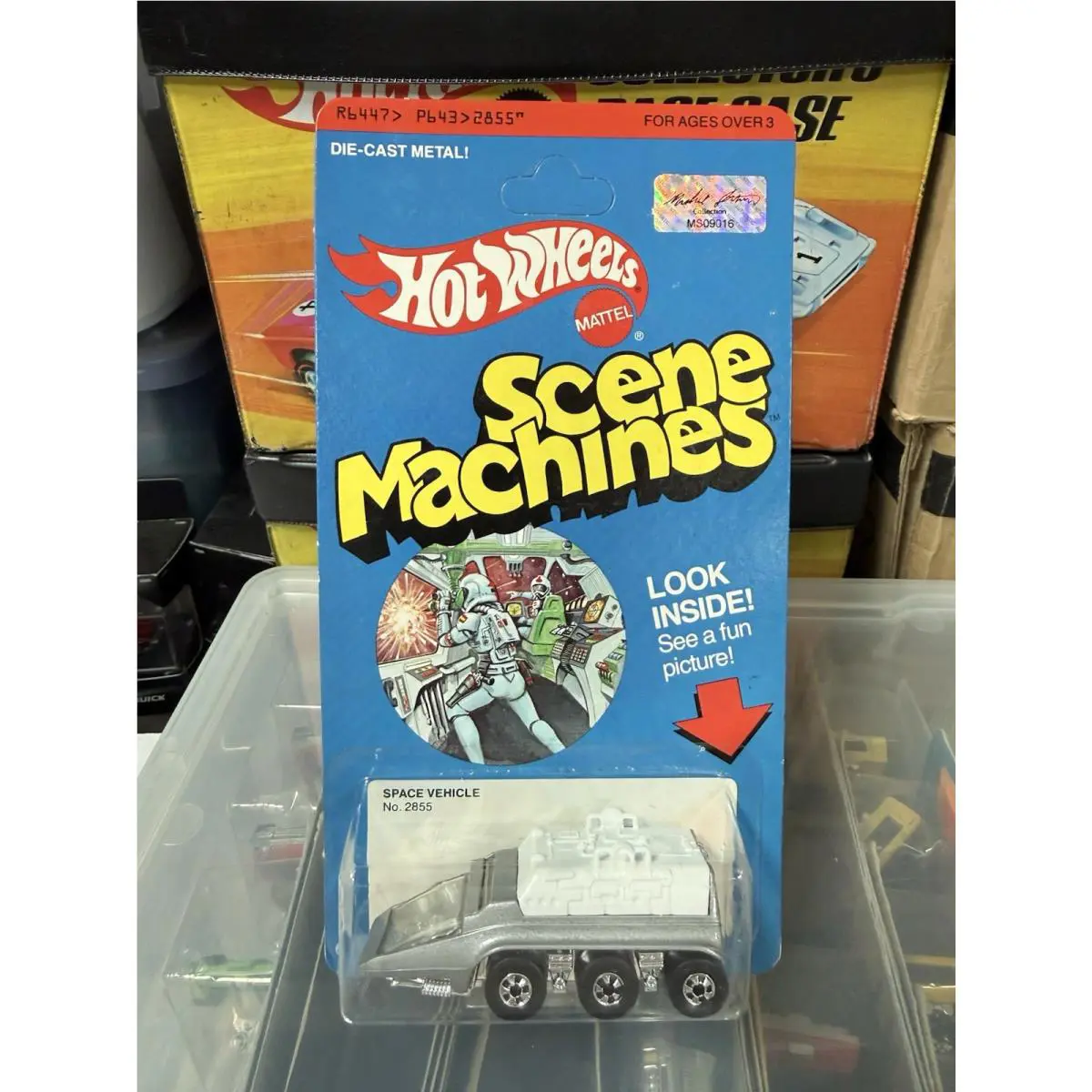 Hot Wheels Space Vehicle Scene Machine From Mike Strauss Collection 009