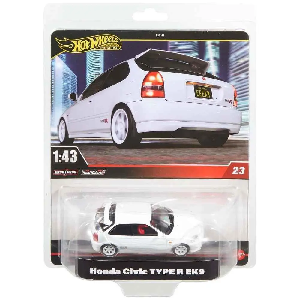 Hot Wheels Honda Civic Type-r (Ek9) Car Culture 1:43 Scale Honda Civic Type-r EK9 23