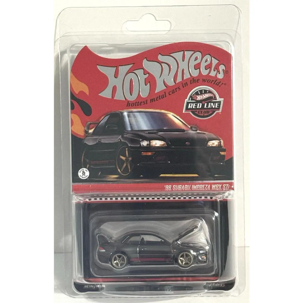 Hot Wheels Rlc Exclusive ’98 Subaru Impreza Wrx Sti - Spectraflame Slate Nip