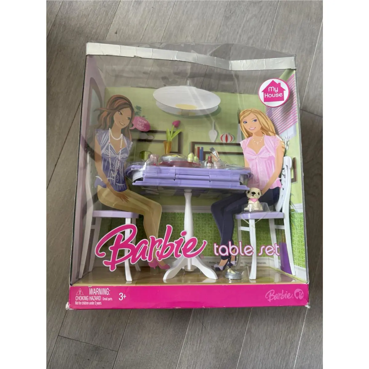 See AD Mattel Barbie 2008 My House Table Set L9480