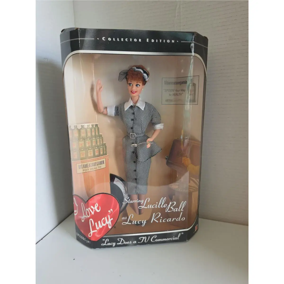 1997 I Love Lucy Barbie Mattel “lucy Does A TV Commercial” Episode 30