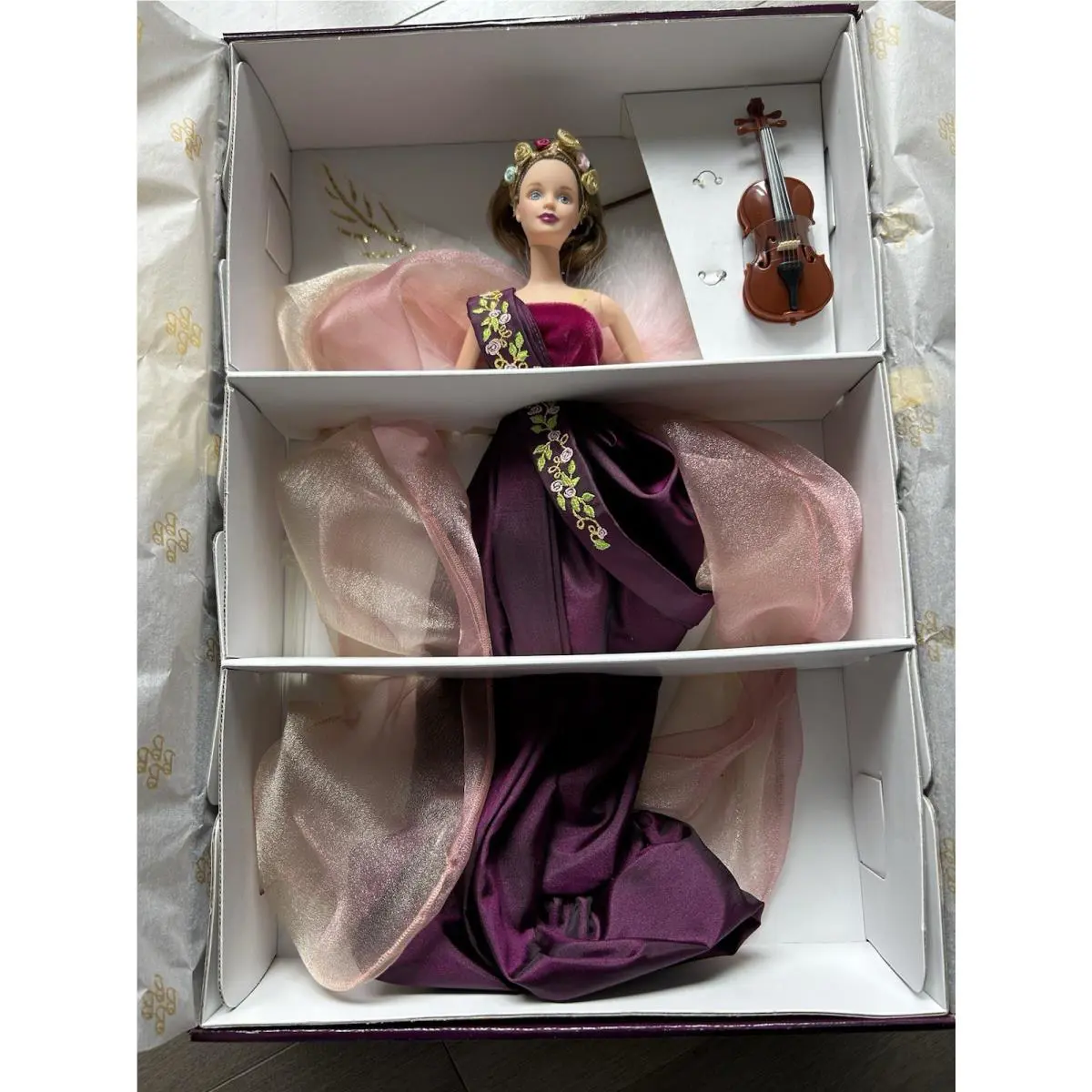 Mattel 1999 Angel Of Music Collection Heartstring Angel Barbie Doll