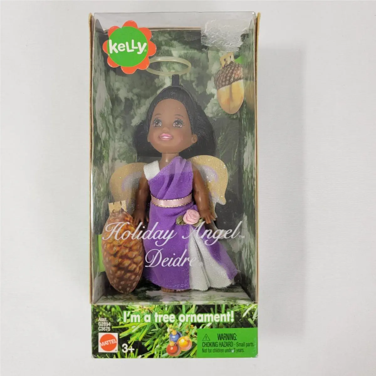 Barbie Kelly Holiday Angel Deidre Tree Ornament