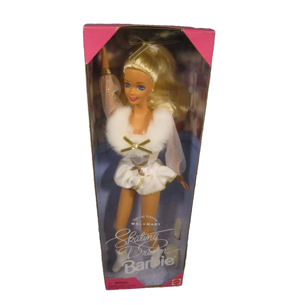1996 Ice Skating Dream Barbie Mattel 17244 Nrfb