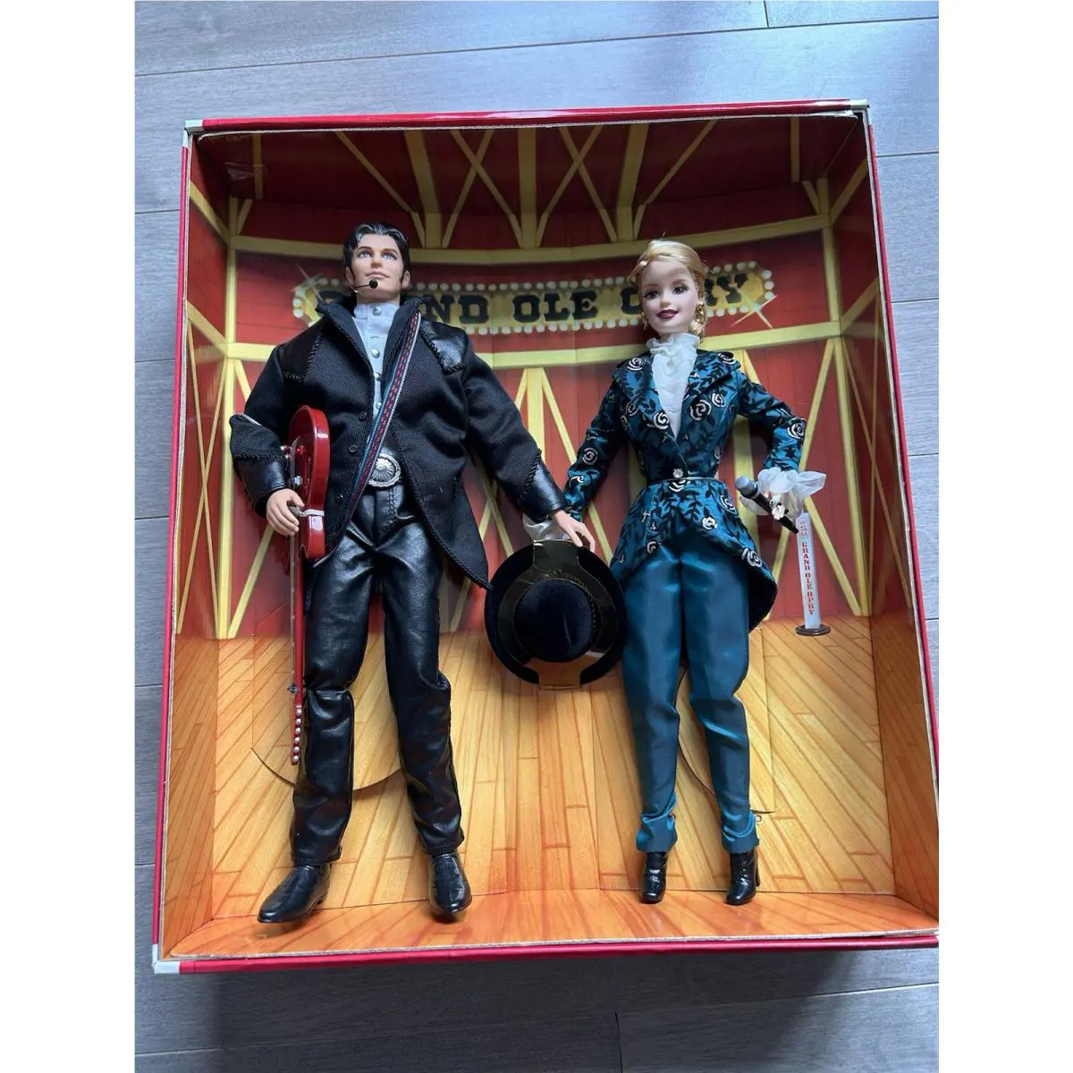 1998 Collector Edition Grand Ole Opry Country Duet Barbie and Kenny Doll Set