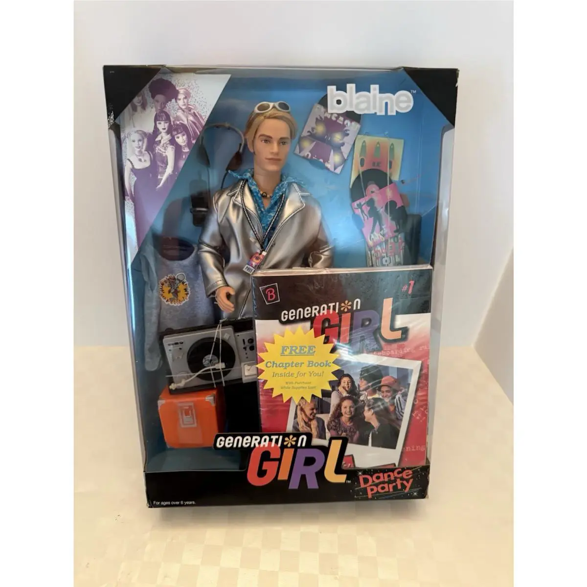 Barbie Generation Girl Blaine Doll KB Toys Limited Ed. Dance Promo Book 1999