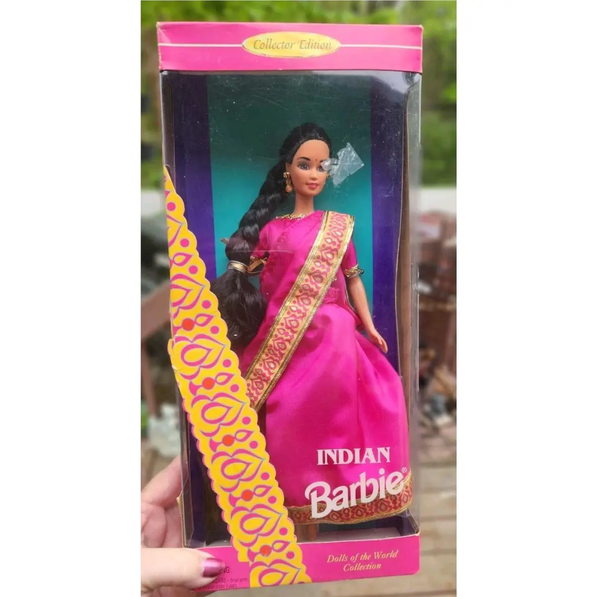 Indian Barbie Indian Dolls of The World Collector`s 1995