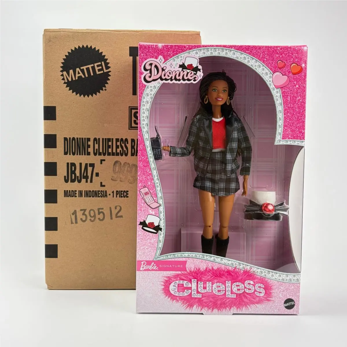 Barbie Signature Dionne Clueless Doll Mattel JBJ47 Plaid Outfit Hat