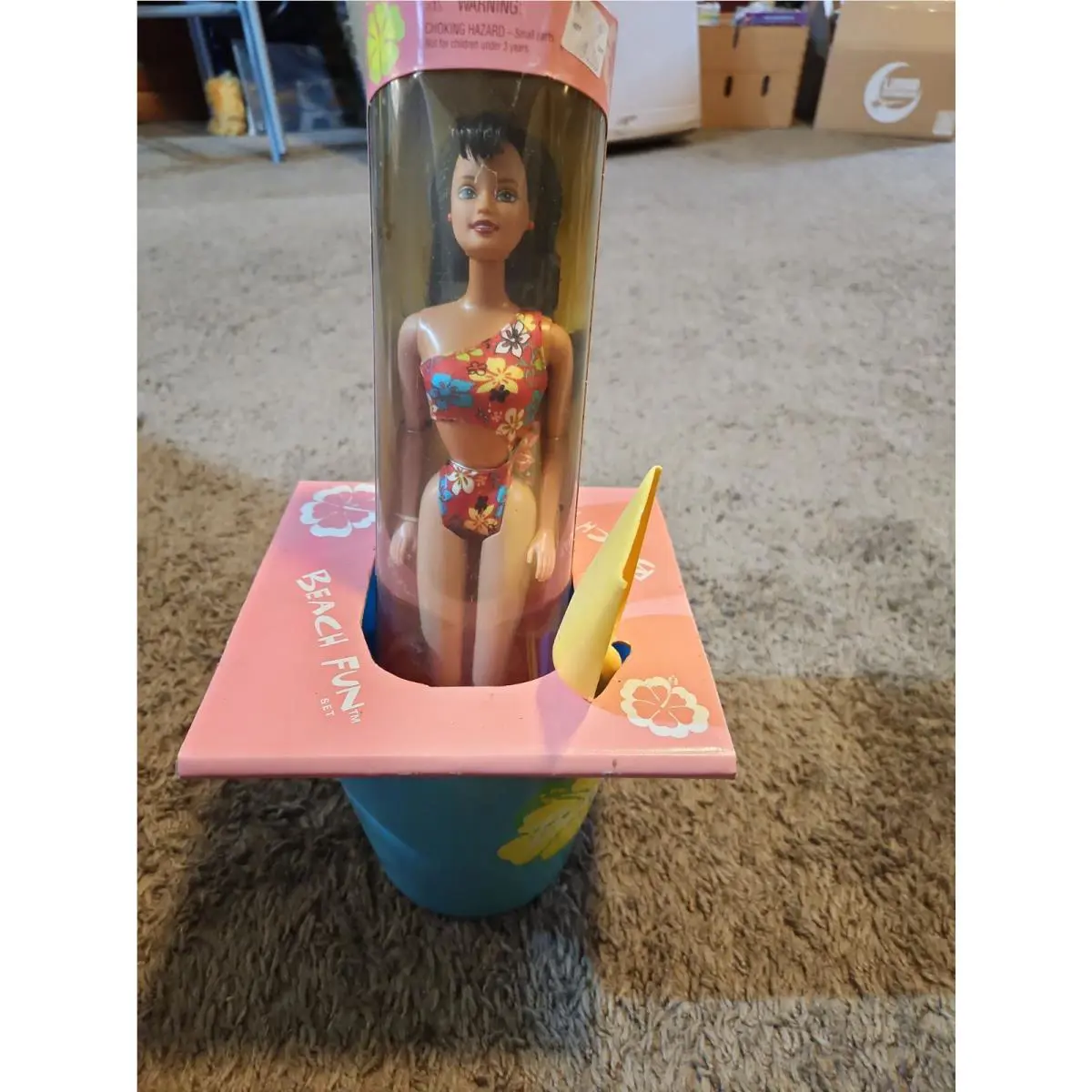 Vintage 1999 Mattel Beach Fun Set Hawaii Teresa Friend Of Barbie Doll
