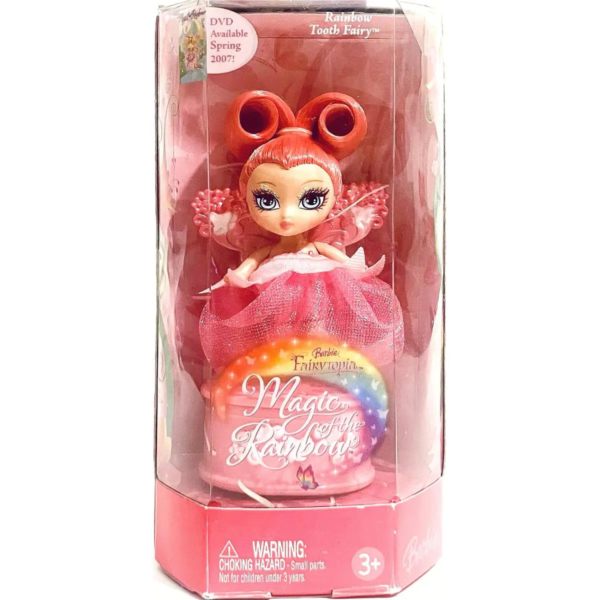 Mattel Barbie Fairytopia Magic Of The Rainbow Tooth Fairy 2.5 Mini Fashion Doll