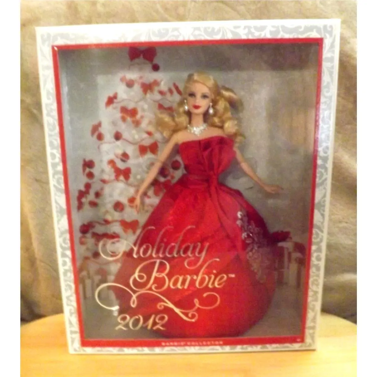 Mattel 2012 Holiday Barbie Doll Blonde Hair