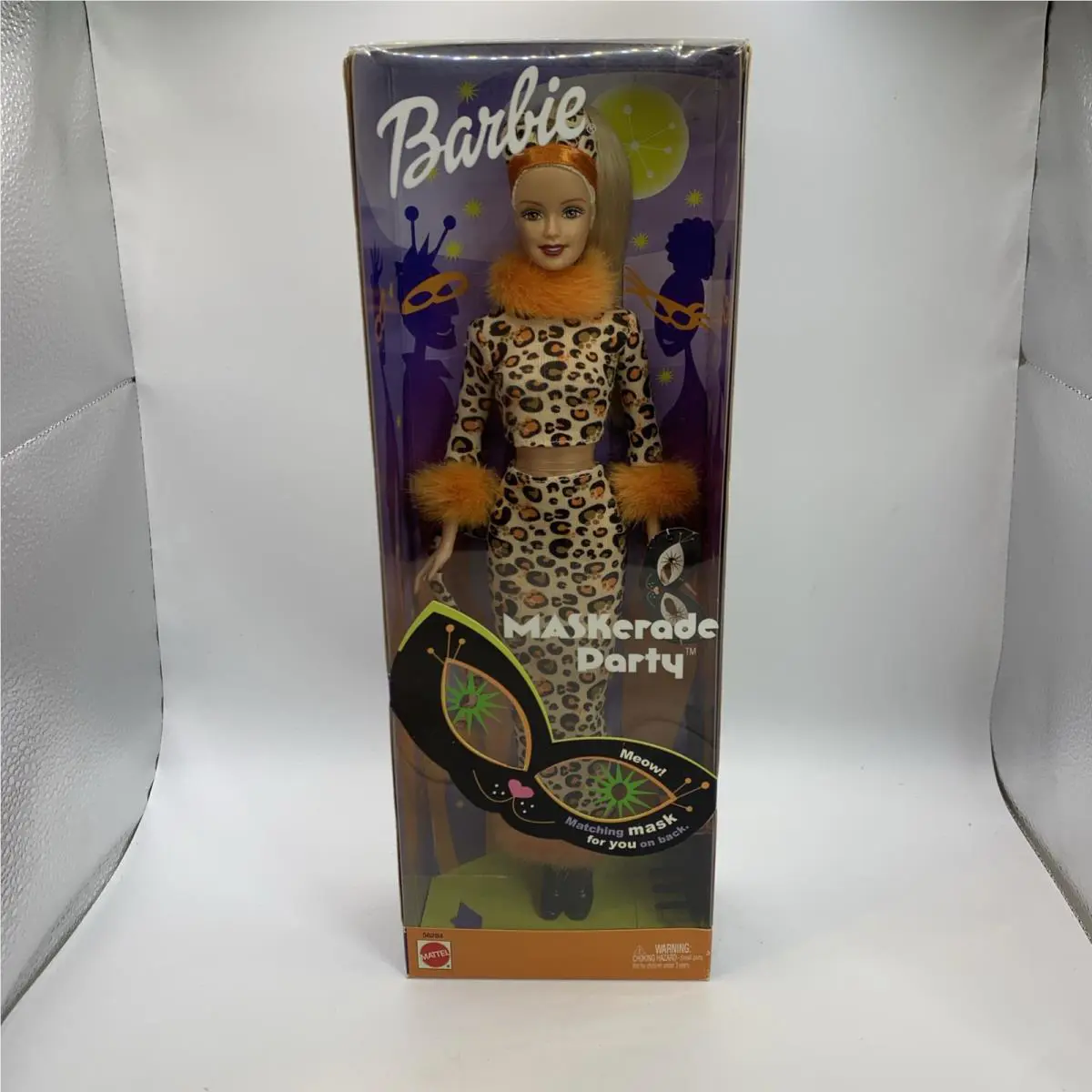 Mattel 2002 Barbie Maskerade Party Doll Cat Leopard Halloween
