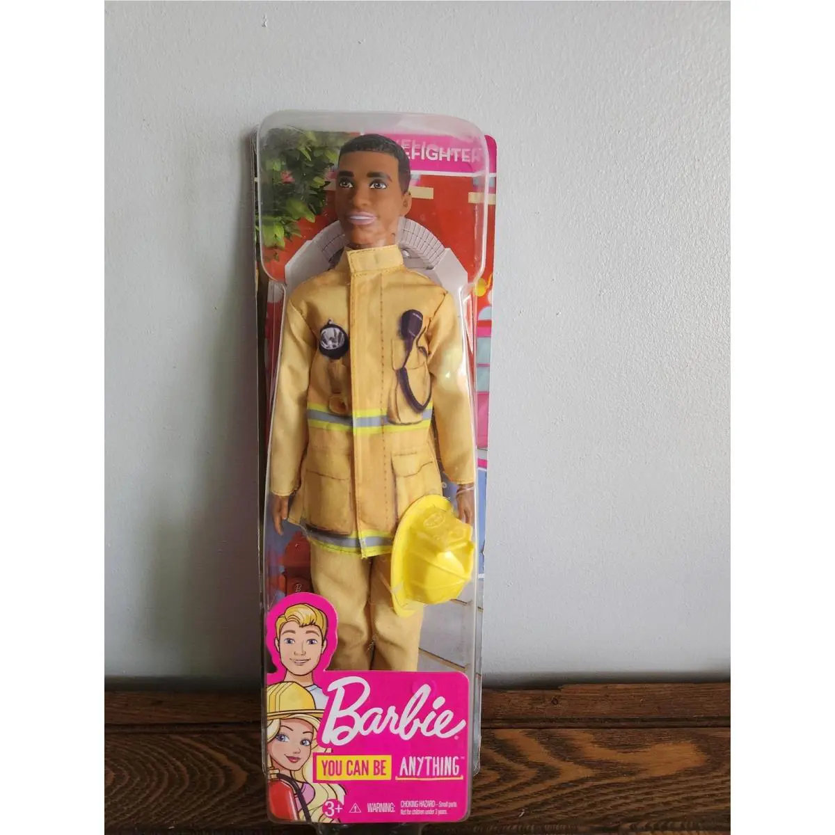 Barbie Ken Fireman You Can Be Anything Doll African Americanmattel