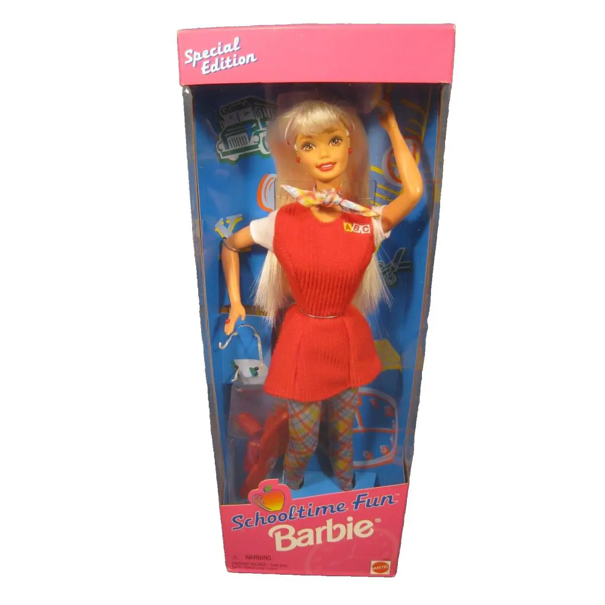 Barbie Doll 1997 Schooltime Fun Special Edition Mattel 18487 Nrfb Vintage 90s