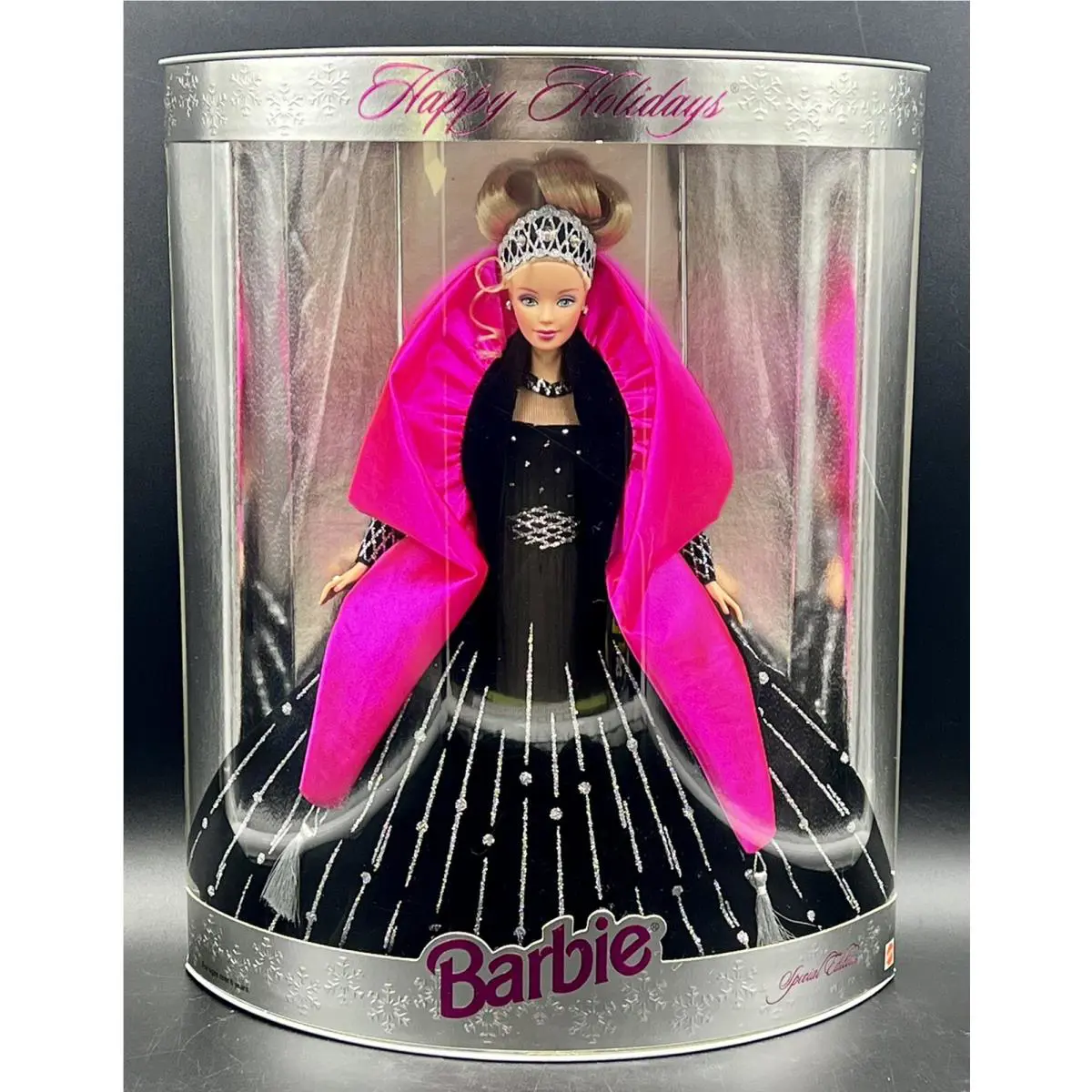 Barbie Special Edition 1998 Happy Holidays Nrfb Misprint
